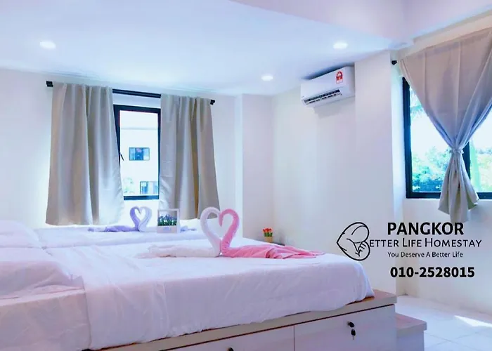 Pangkor Pasir Bogak Apartment 2Rooms 2Bathrooms Near Beach 6Pax Free Wifi