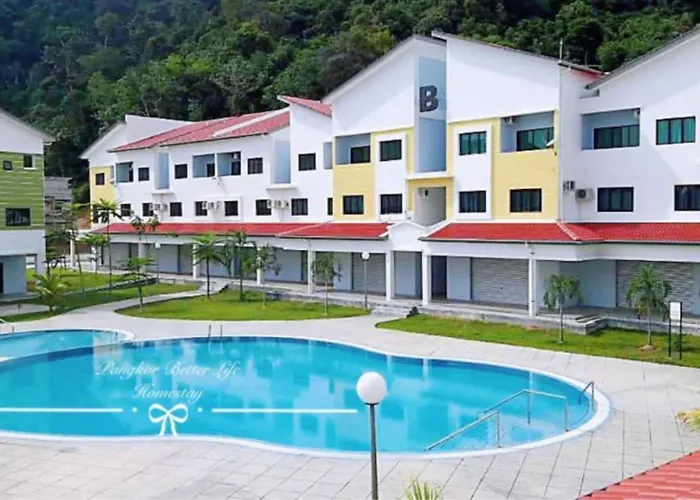 Pangkor Pasir Bogak Apartment 2Rooms 2Bathrooms Near Beach 6Pax Free Wifi