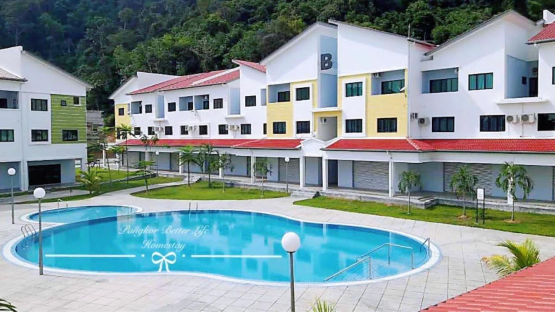 Pangkor Pasir Bogak 2rooms 2bathrooms Near 6pax Free Wifi Apartment Pekan Pangkor